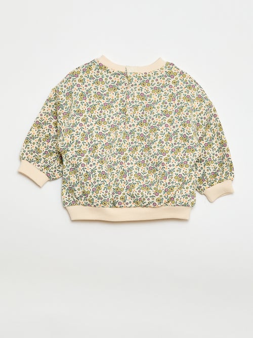 Conjunto calças de fato de treino em moletão sweatshirt+ leggings - 2 peças - Kiabi