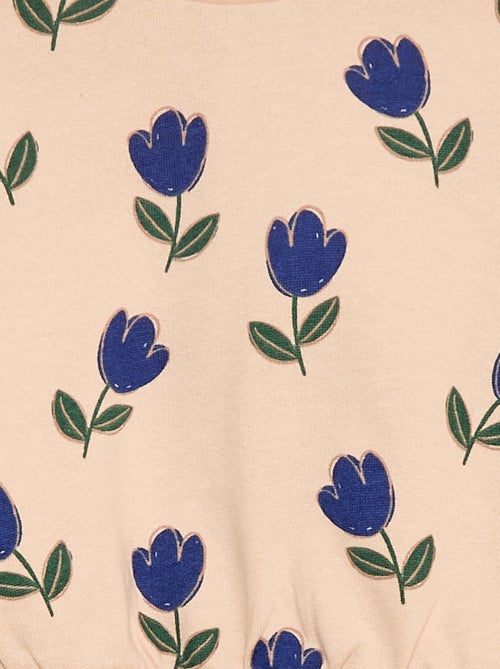 Conjunto calças de fato de treino em moletão sweatshirt+ leggings - 2 peças - Kiabi