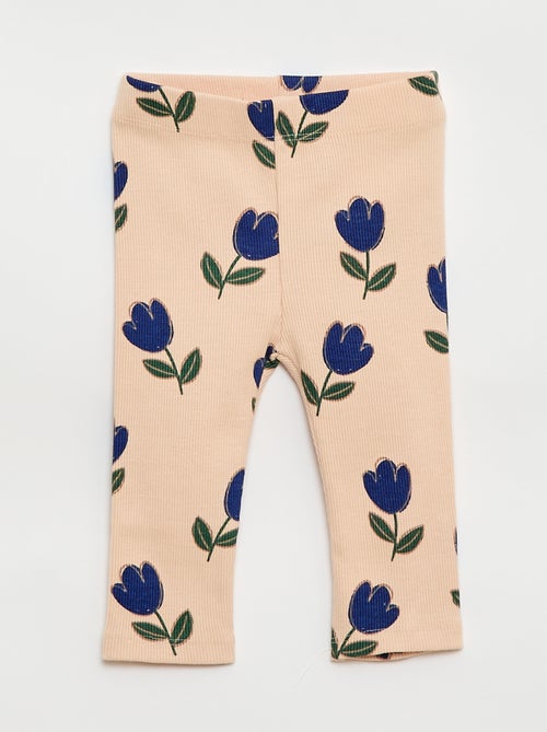 Conjunto calças de fato de treino em moletão sweatshirt+ leggings - 2 peças - Kiabi