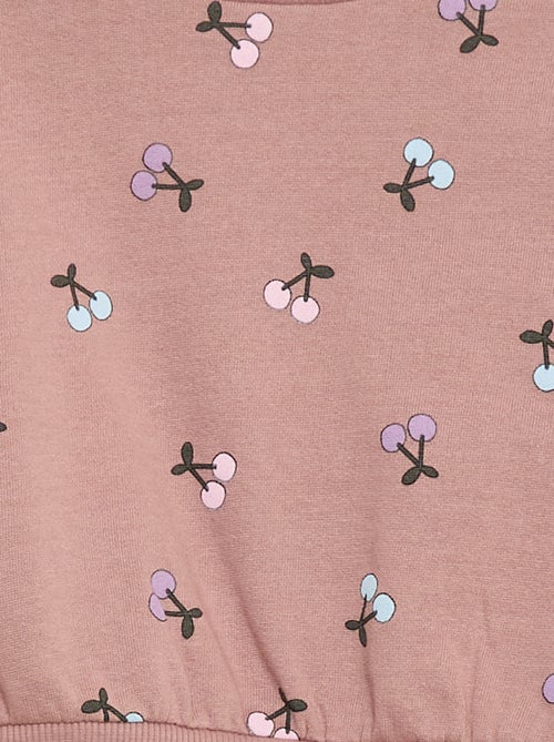 Conjunto calças de fato de treino em moletão sweatshirt+ leggings - 2 peças - Kiabi