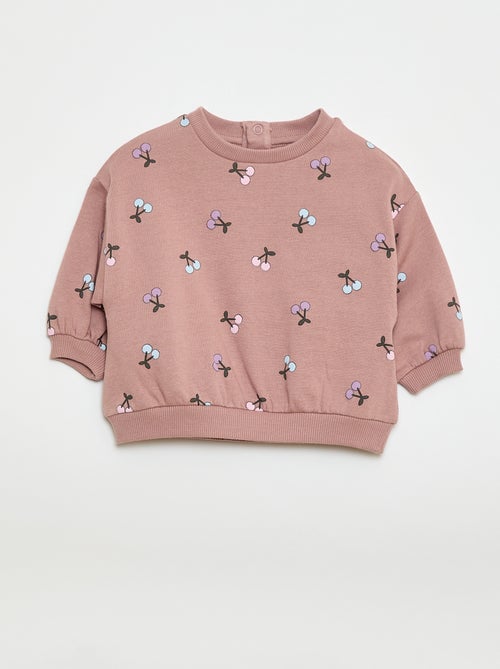 Conjunto calças de fato de treino em moletão sweatshirt+ leggings - 2 peças - Kiabi