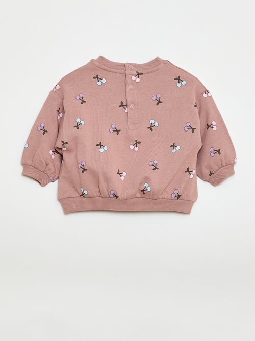 Conjunto calças de fato de treino em moletão sweatshirt+ leggings - 2 peças - Kiabi