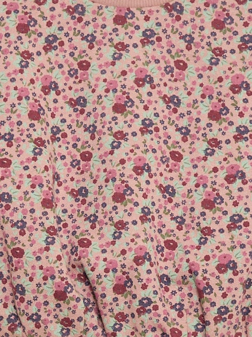 Conjunto calças de fato de treino em moletão sweatshirt+ leggings - 2 peças - Kiabi