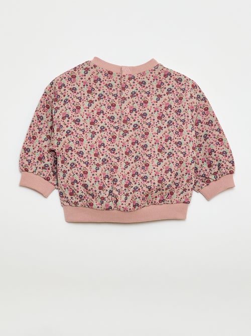 Conjunto calças de fato de treino em moletão sweatshirt+ leggings - 2 peças - Kiabi