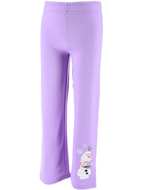 Conjunto calças de fato de treino frozen roxo menina | licença oficial - Kiabi Conjunto calças de fato de treino frozen roxo menina | licença oficial - Kiabi