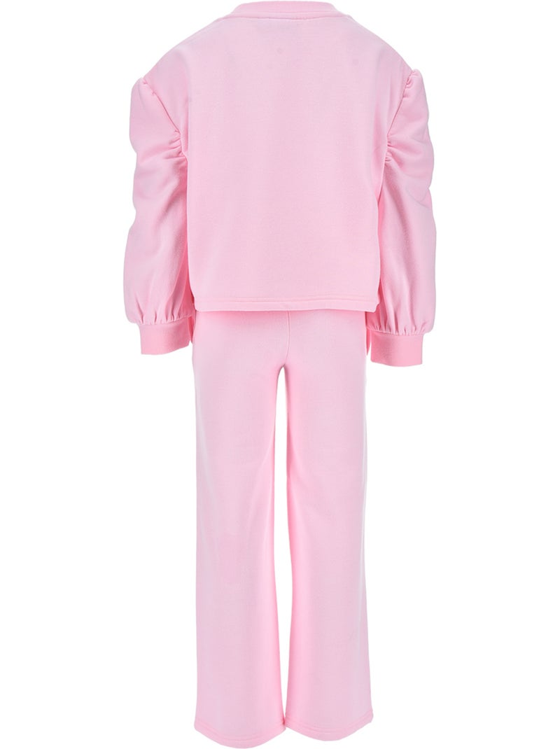 Conjunto calças de fato de treino lilo & stitch rosa menina | licença oficial Rosa - Kiabi