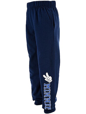 Conjunto calças de fato de treino minnie mouse azul menina | licença oficial