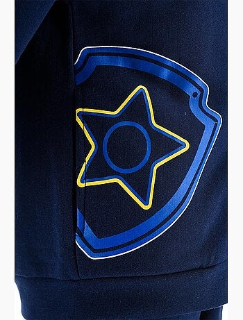 Conjunto calças de fato de treino paw patrol azul menino | licença oficial