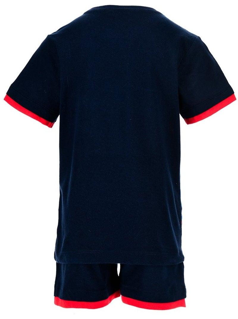 Conjunto calções bermuda + t-shirt avengers menino | licença oficial Azul - Kiabi