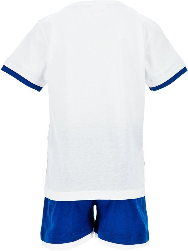 Conjunto calções bermuda + t-shirt avengers menino | licença oficial Branco - Kiabi