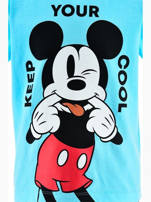 Conjunto calções bermuda + t-shirt mickey mouse menino | licença oficial - Kiabi Conjunto calções bermuda + t-shirt mickey mouse menino | licença oficial - Kiabi