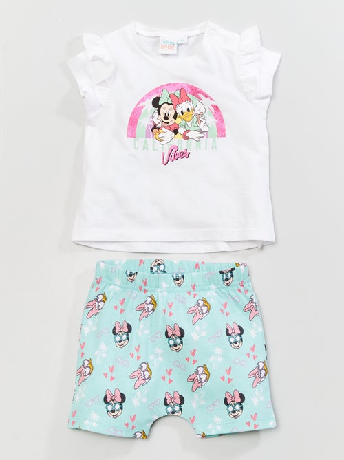 Conjunto calções e t-shirt 'Minnie' - Kiabi