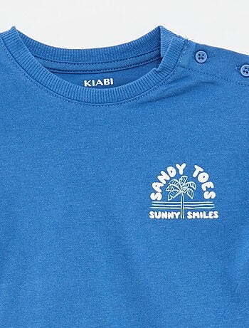 Conjunto calções + t-shirt - 2 peças