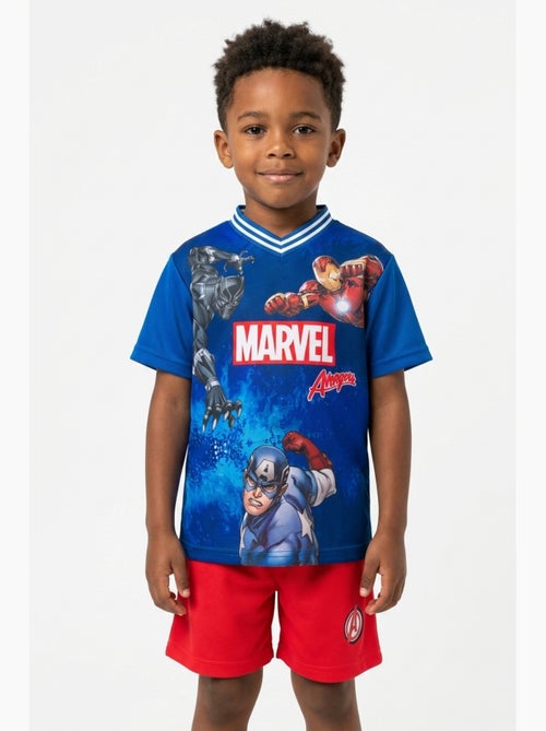 Conjunto calções + t-shirt avengers menino | licença oficial - Kiabi Conjunto calções + t-shirt avengers menino | licença oficial - Kiabi