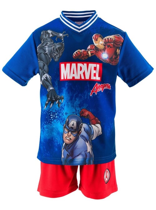Conjunto calções + t-shirt avengers menino | licença oficial - Kiabi Conjunto calções + t-shirt avengers menino | licença oficial - Kiabi