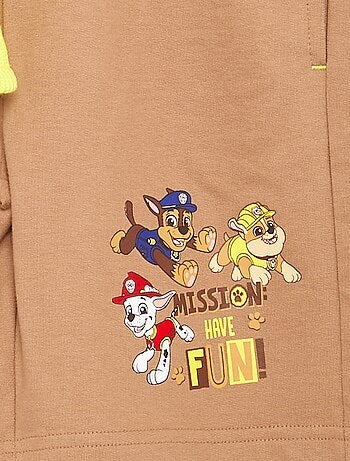 Conjunto calções + T-shirt 'Patrulha Pata'
