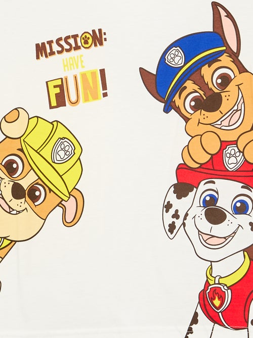 Conjunto calções + T-shirt 'Patrulha Pata' - Kiabi