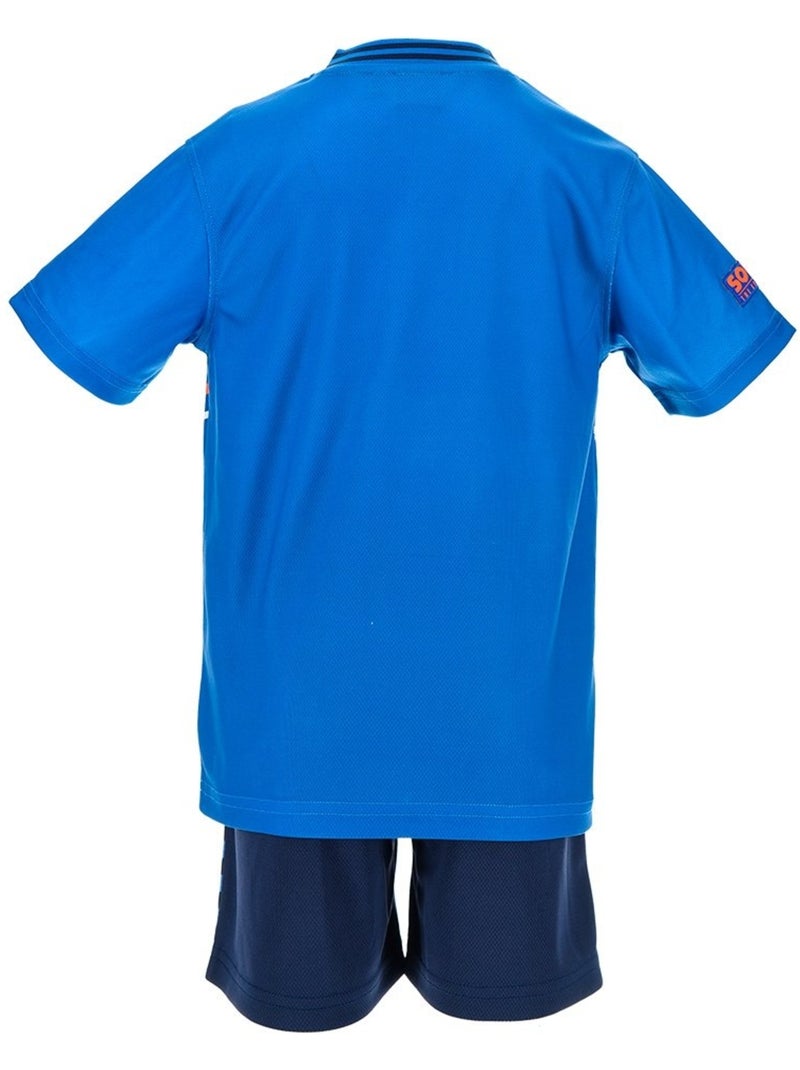 Conjunto calções + t-shirt sonic menino | licença oficial Azul - Kiabi