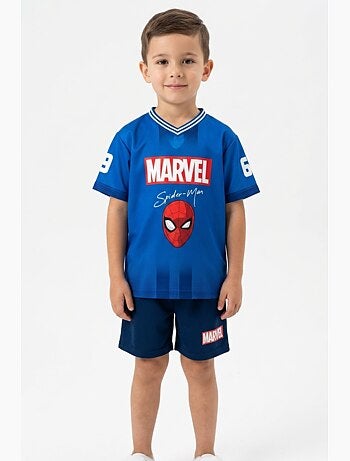 Conjunto calções + t-shirt spiderman menino | licença oficial