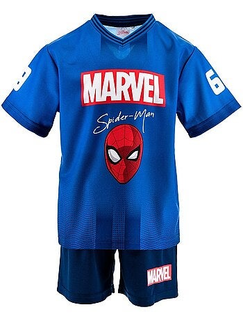 Conjunto calções + t-shirt spiderman menino | licença oficial