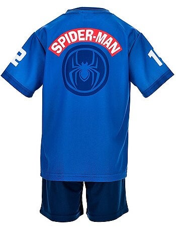 Conjunto calções + t-shirt spiderman menino | licença oficial