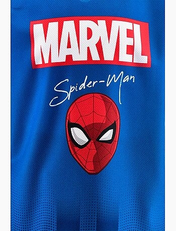 Conjunto calções + t-shirt spiderman menino | licença oficial