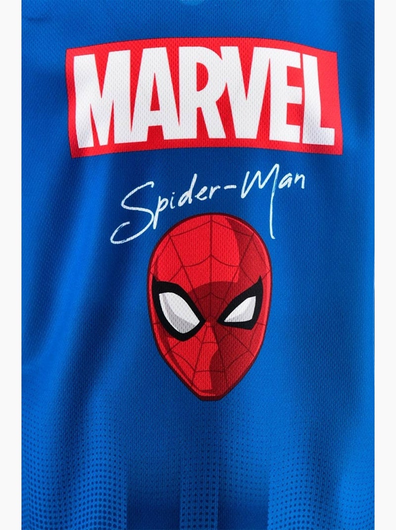 Conjunto calções + t-shirt spiderman menino | licença oficial Azul - Kiabi