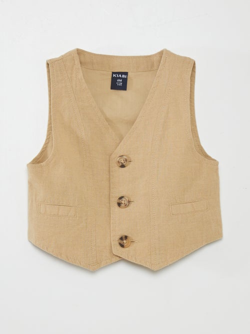 Conjunto camisa + calças + casaco + papillon  - 3 peças - Kiabi