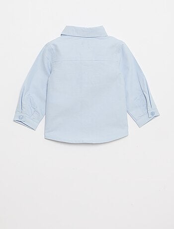 Conjunto camisa + calças + colete - 3 peças