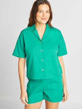 Conjunto camisa + calções 2 peças