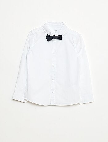 Conjunto camisa + laço com velcro - 2 peças