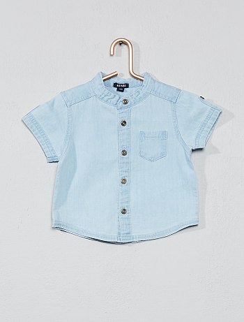 Conjunto camisa, t-shirt e bermudas - Kiabi