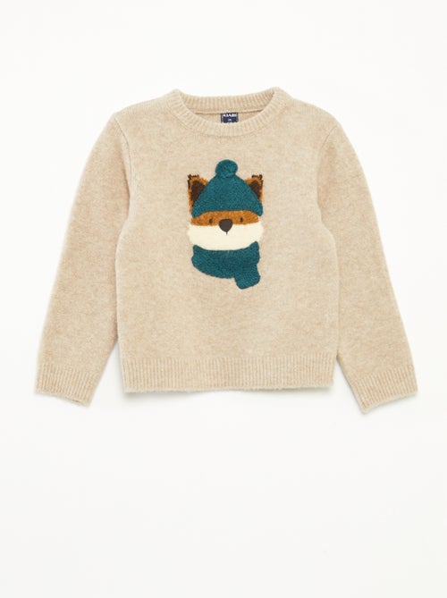 Conjunto camiseta + calças - estampado de raposa - Kiabi