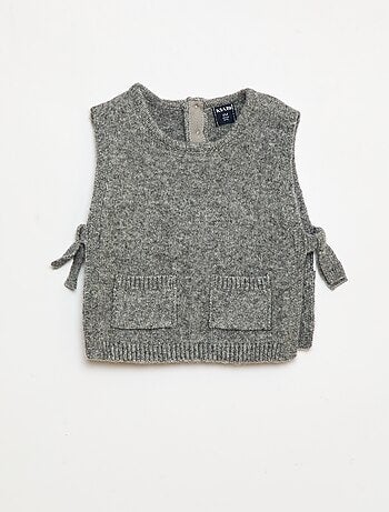 Conjunto camisola + cachecol fino