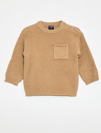 Conjunto camisola + calças de malha - 2 peças