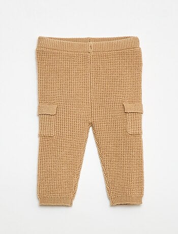 Conjunto camisola + calças de malha - 2 peças