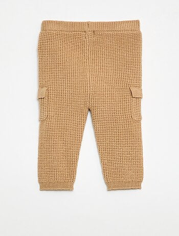 Conjunto camisola + calças de malha - 2 peças