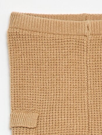 Conjunto camisola + calças de malha - 2 peças