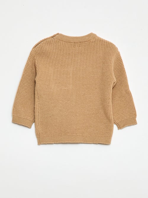 Conjunto camisola + calças de malha - 2 peças - Kiabi