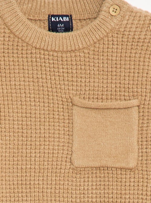 Conjunto camisola + calças de malha - 2 peças - Kiabi