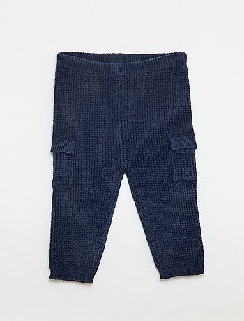 Conjunto camisola + calças de malha - 2 peças