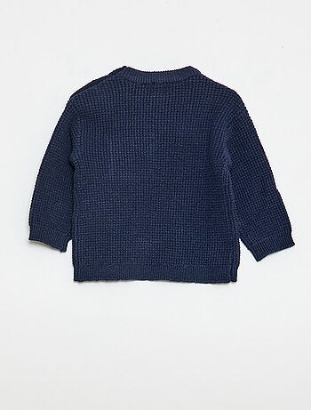 Conjunto camisola + calças de malha - 2 peças