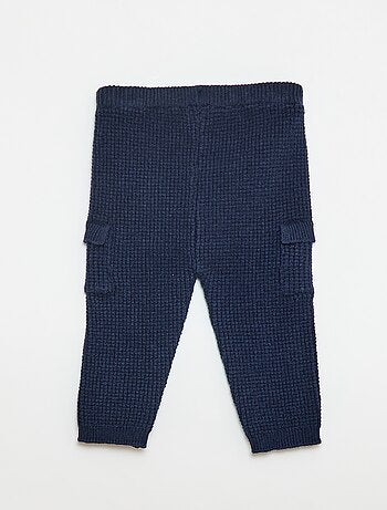 Conjunto camisola + calças de malha - 2 peças