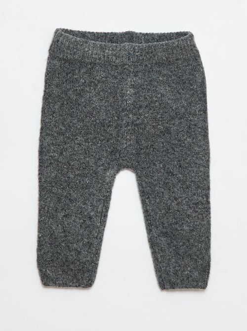 Conjunto camisola + calças em malha - 2 peças - Kiabi