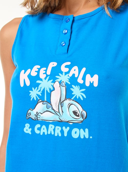 Conjunto camisola + calções 'Stitch' - 2 peças - Kiabi