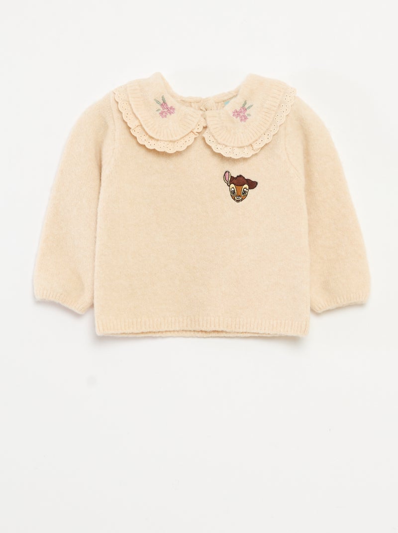 Conjunto camisola + leggings 'Disney' 'Bambi' Bege - Kiabi