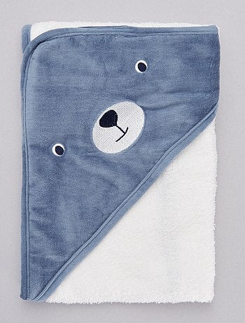 Conjunto capa de banho e luva a condizer 'Urso' - Kiabi