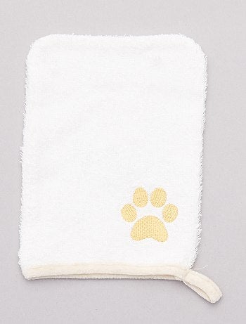 Conjunto capa de banho e luva - Kiabi