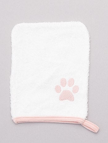 Conjunto capa de banho e luva - Kiabi