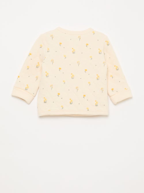 Conjunto casaco cache-cœur + legging - 2 peças - Kiabi